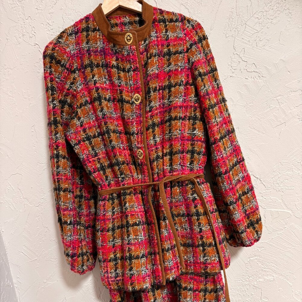 Vintage Bonnie Cashin for Sills boucle skirt suit